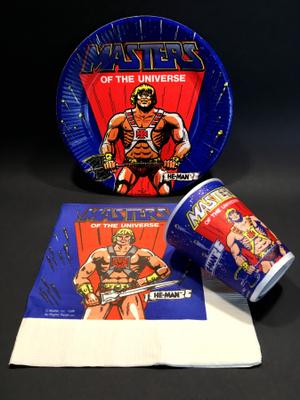 vintage Masters Of The Universe -setti (1983 & 1986)