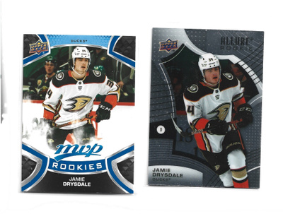 2 X JAMIE DRYSDALE - DUCKS - ROOKIES