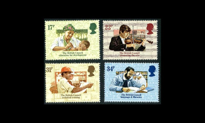 Iso-Britannia 1008-11 ** British Council 50v (1984)