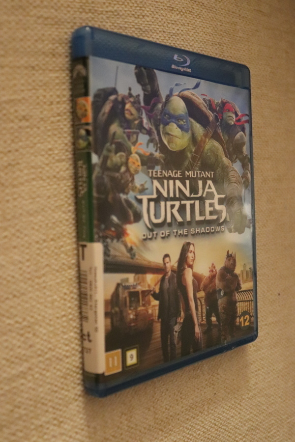 Blu-ray Teenage Mutant Ninja Turtles Out of the Shadows 2016