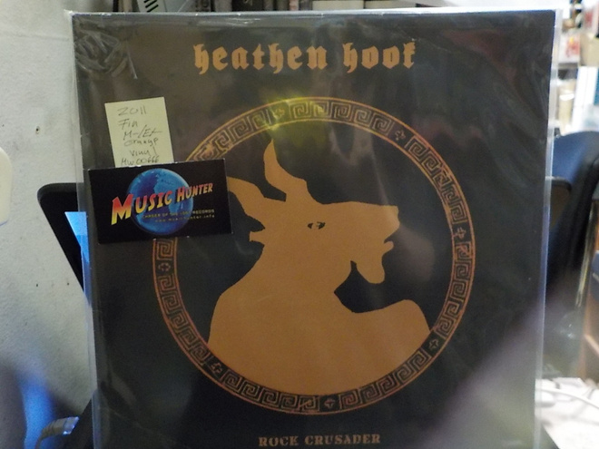 HEATHEN HOOF - ROCK CRUSADER FIN -2011 M-/EX- LP