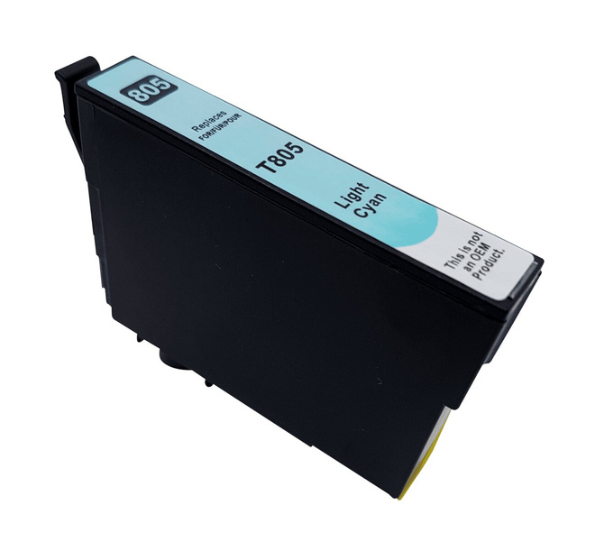 Epson T0805 mustekasetti, vaalea syaani – tarvike, premium