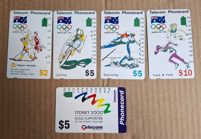 OLYMPIA Telecom Phonecard Barcelona 1992 ( Sydney 2000 )