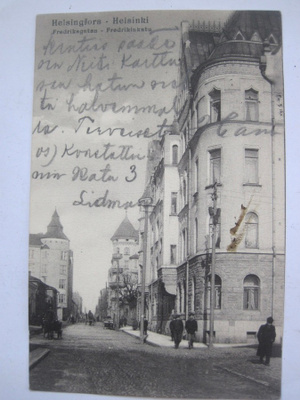 VANHA Postikortti Helsinki 1907