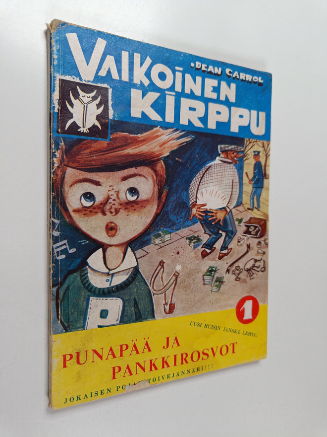 Dean Carrol : Valkoinen kirppu 1 : Punapää ja pankkirosvot