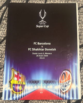 UEFA CHAMPIONS LEAGUE FINAL BERLIN 2015 PROGRAMME
