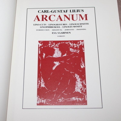 Carl-Gustaf Lilius - Arcanum (Liliuksen signeeraus)