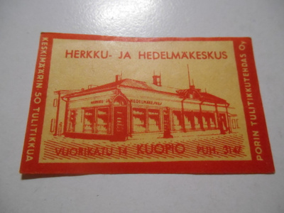 TT Etiketti Herkku ja hedelmäkeskus Kuopio