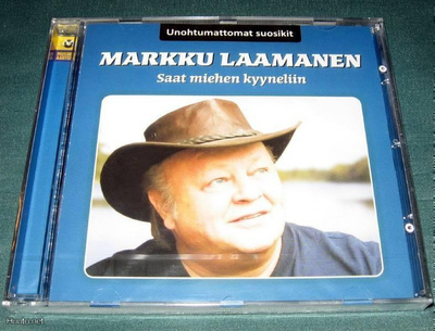Markku Laamanen: Saat miehen kyyneliin [CD]