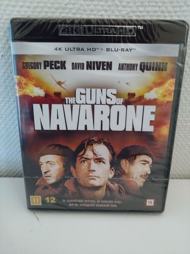 Guns of Navarone - Navaronen Tykit (4K Ultra HD + Blu-ray)
