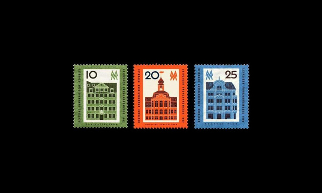 DDR 873-5 ** Leipzigin kevätmessut (1962)