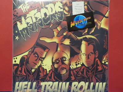 THE METEORS - HELL TRAIN ROLLIN - GER 2022 GATEFOLD UUSI LP