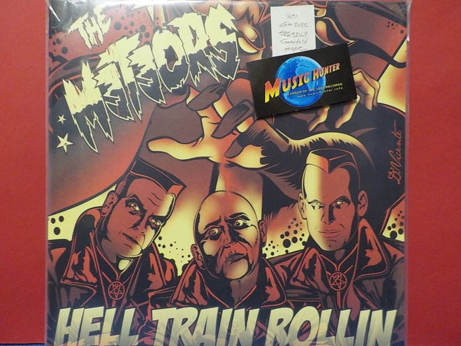 THE METEORS - HELL TRAIN ROLLIN - GER 2022 GATEFOLD UUSI LP