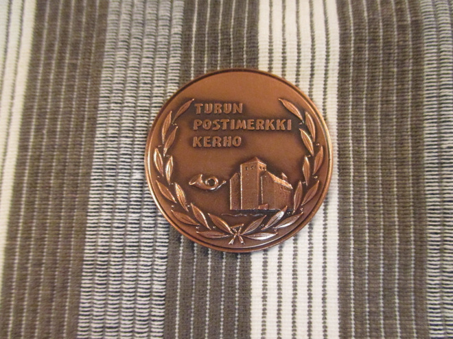 Aboex-74 Turun Postimerkkikerho mitali 1974.