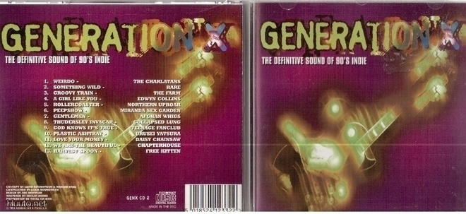 GENERATION X - The definity sound of 90's indie - 3CD