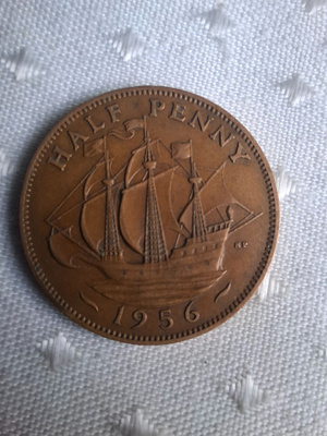 Half Penny 1956