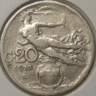 Italy. 20 centesimi 1913R. - pikkukuva 2