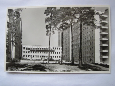 VANHA Postikortin Alkup.Mallikappale Helsinki 1950-luku