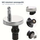 WC-istuimen Saranapultit 2 kpl – Universaali Pikakiinnitys - pikkukuva 1