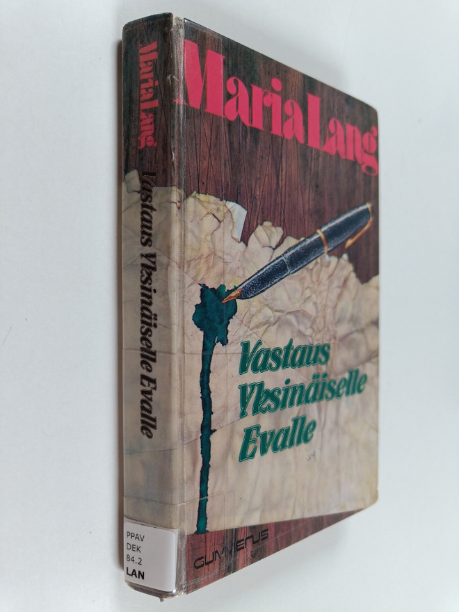 Maria Lang : Vastaus yksinäiselle Evalle