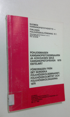 Reijo (toim.) Kauppila : Pohjoismaisen kansanopistosemina...