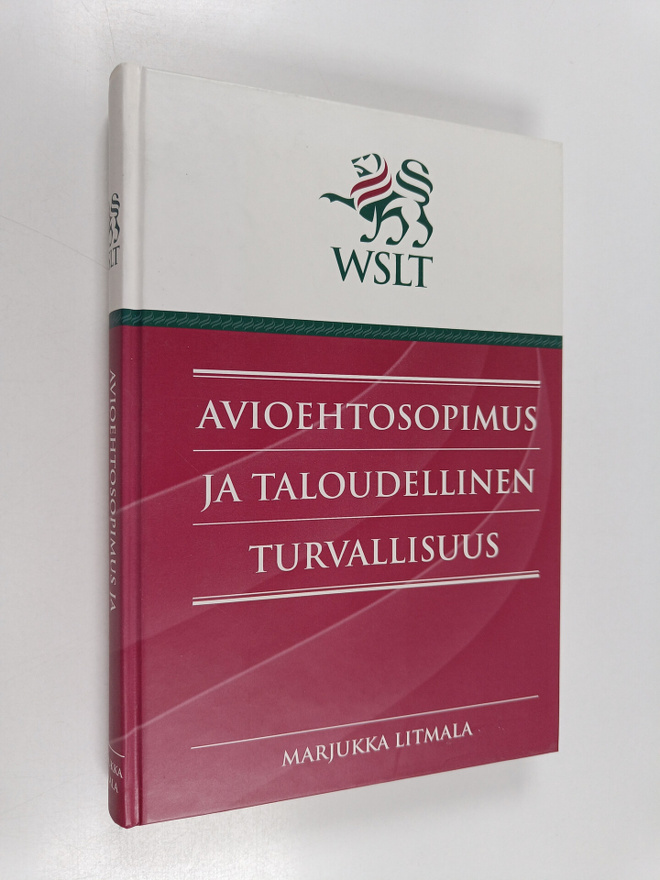 Marjukka Litmala : Avioehtosopimus ja taloudellinen turva...