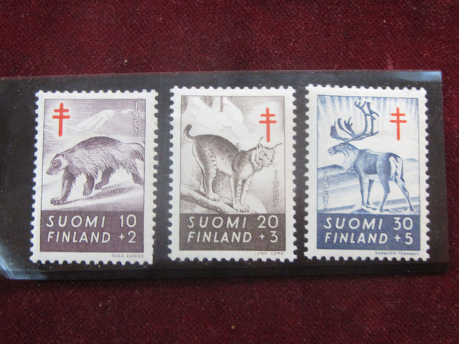 Tuberkuloosimerkit 1957
