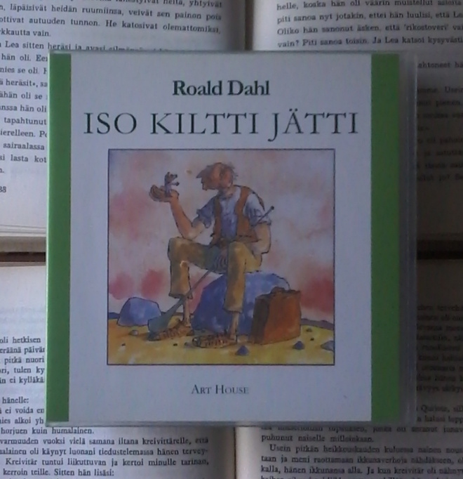 Roald Dahl - Iso kiltti jätti (äänikirja, CD)