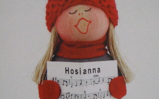 Tonttutyttö laulaa Hosiannaa