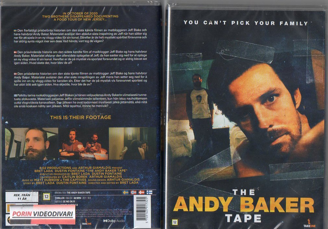 andy baker tape	(55 767)	UUSI	-FI-	DVD				2021