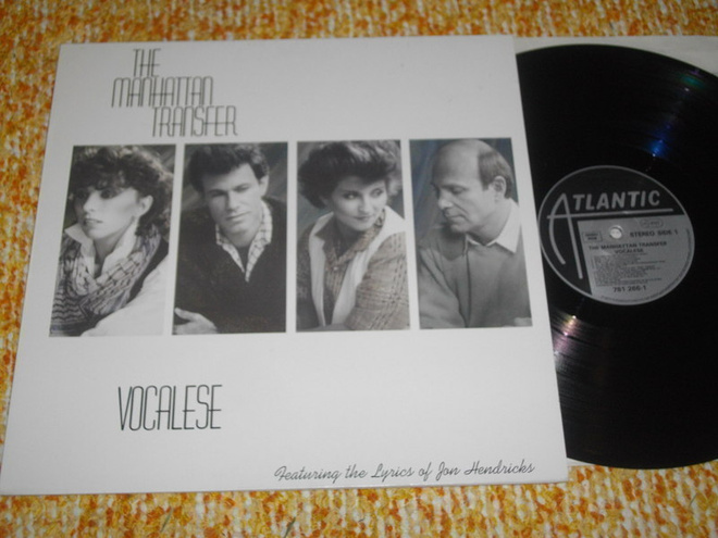 MANHATTAN TRANSFER - Vocalese - LP 1985 vocal jazz,pop EX