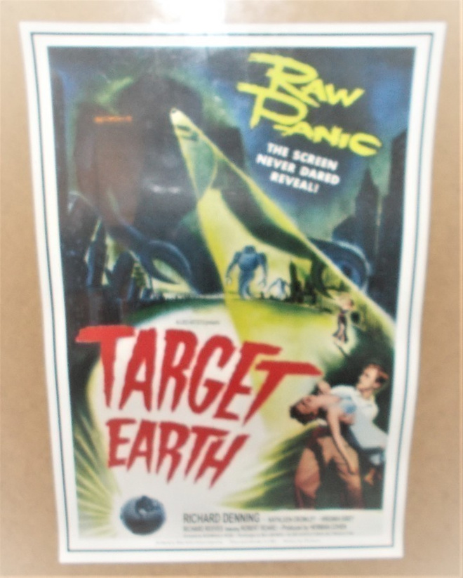 TARGET EARTH  (HQ POSTER) UUSI
