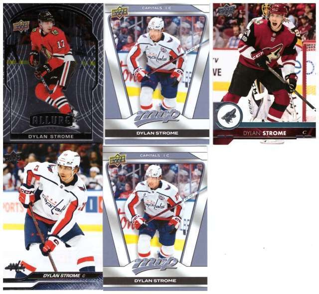 6 x DYLAN STROME Blackhawks, Capitals, Coyotes