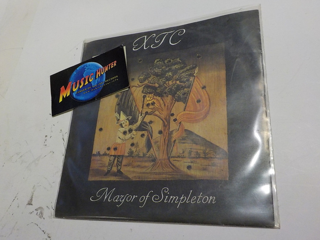 XTC - MAYOR OF SIMPLETON M-/EX+ 7'' SINGLE