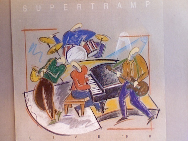 SUPERTRAMP  ::  LIVE '88  ::  VINYYLI   LP    1988