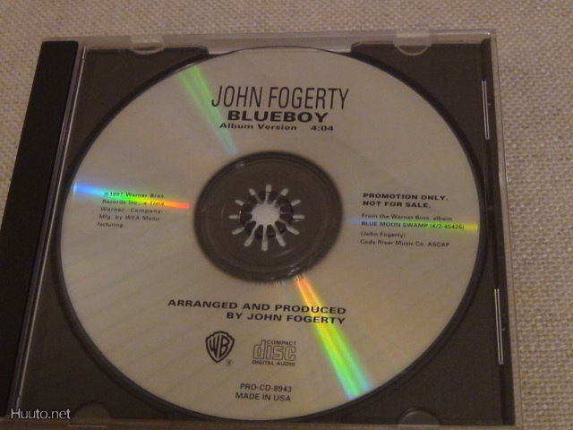 John Fogerty Blueboy cds US PROMO 1997