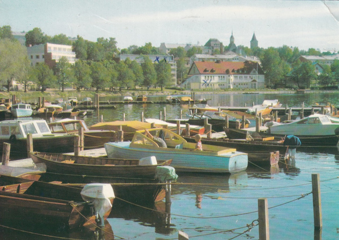 Lappeenranta. venelaitureita  ,   b417