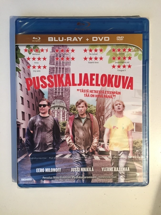 Pussikaljaelokuva (Blu-ray + DVD) Eero Milonoff [UUSI!]