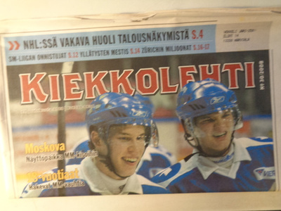 Kiekkolehti Nro 30/2008 (28.1)