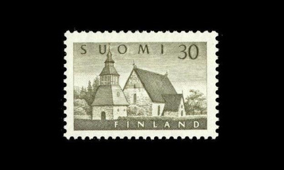 454 ** Lammin kirkko 30 mk (1956)
