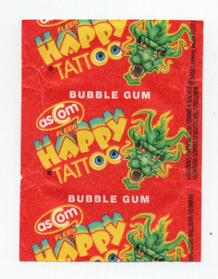 Purkkakääre HAPPY TATTOO Purukumikääre