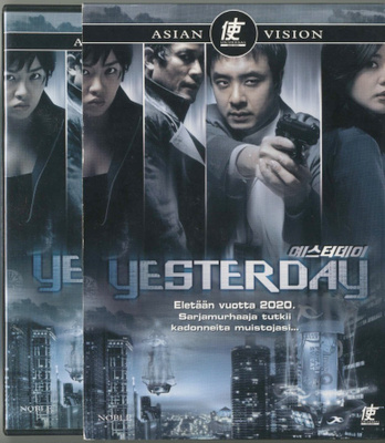 YESTERDAY – Suomi-DVD 2002 - Korea Science Fiction -thriller