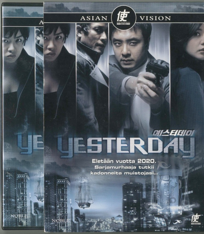 YESTERDAY – Suomi-DVD 2002 - Korea Science Fiction -thriller