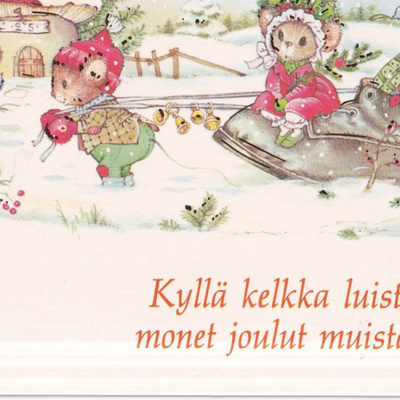 Anne Liese. Kyllä kelkka luistaa. e260