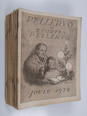 Pellervo vuosikerta 1932 n:ot 1-39 (38 lehteä)