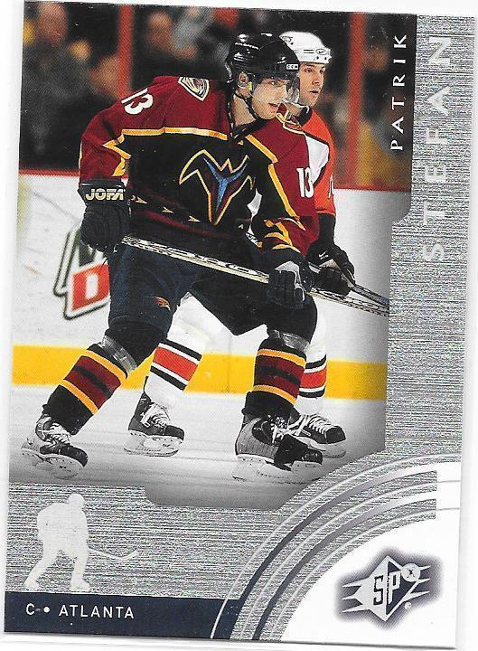 2001-02 SPx #2 Patrik Stefan Atlanta Trashers ex- Ilves