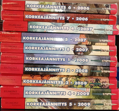 Korkeajännitys 2006 - 2009 10kpl