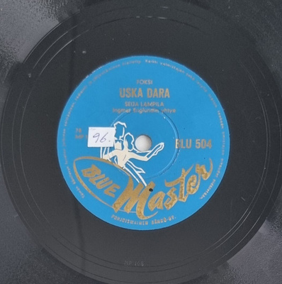Savikiekko 1956 - Seija Lampila - Blue Master BLU 504