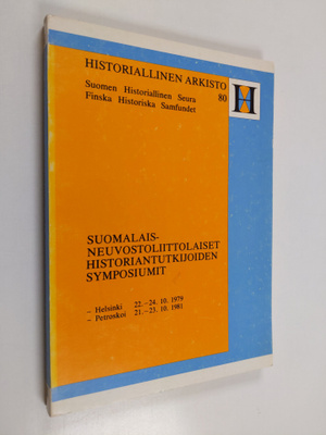 Suomalais-neuvostoliittolaiset historiantutkijoiden sympo...