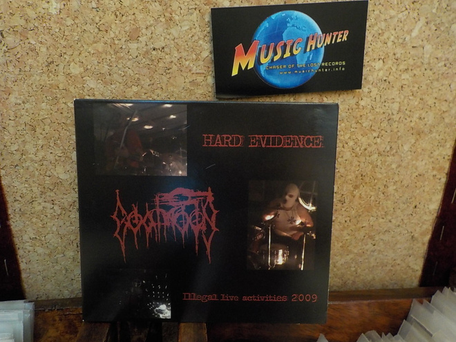 GOATMOON  HARD EVIDENCE- ILLEGAL LIVE ACTIVITIES -09 UUSI CD
